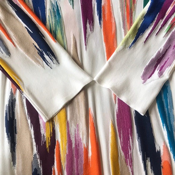 Missoni Painted Intarsia Knit Shift Dress - Picture 7 of 8
